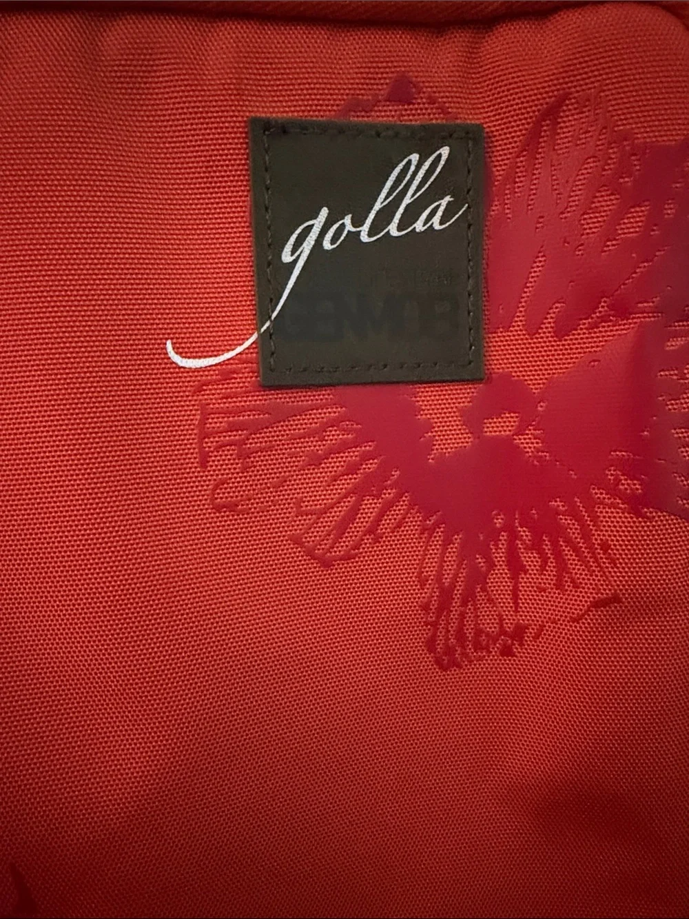NEW Golla Gen Mob Orange Nylon Padded Laptop/Tablet Crossbody or Handle Bag